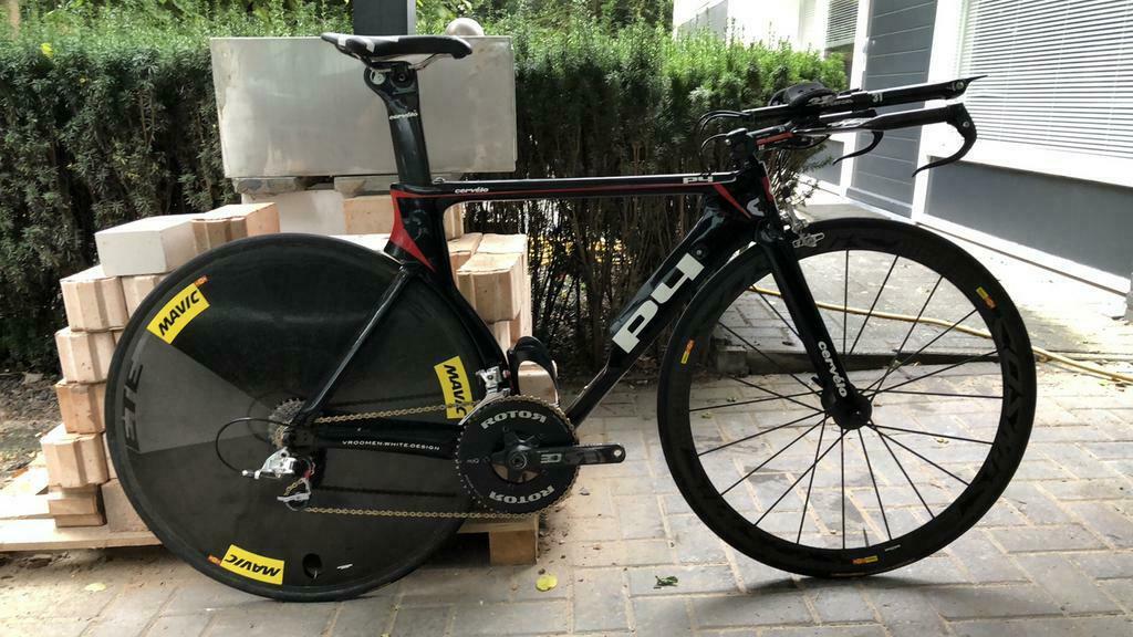 ≥ Cervelo P4 Tijdritfiets Ex fiets Dylan van Baarle — Fietsen | Racefietsen  — Marktplaats