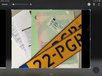 Export documenten afgifte export kentekens beschikbaar voor biedingen