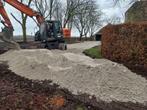 Te huur kraan/mini trekker met machinist sloopwerk