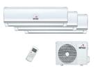 Mitsui Trippel-Split 7.0kw + 3XBinnenunit HAASTMAKERSPRIJS!, Verwarmen, Verzenden, Nieuw, 3 snelheden of meer