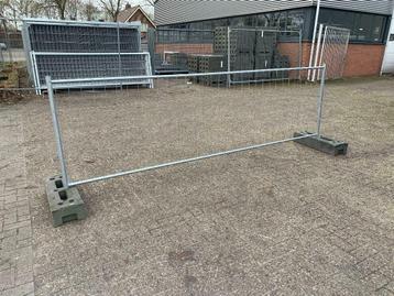 Lage bouwhekken - 1.2 meter hoog - Q-bouwhek standaard  beschikbaar voor biedingen