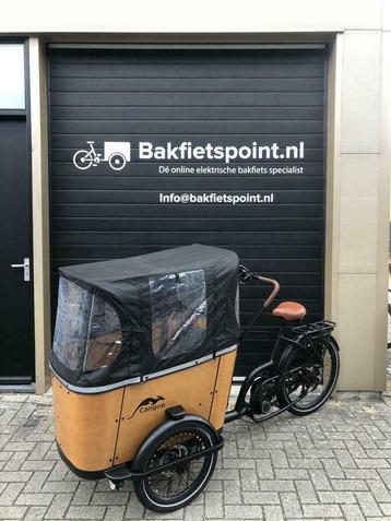 CANGOO BUCKLE  super luxe elektrische bakfiets! BESTE OPTIES beschikbaar voor biedingen