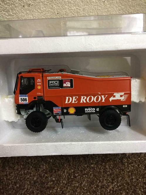 Dakar Iveco Trakker Pep Villa/Team de Rooy nr.506 2011!!, Hobby en Vrije tijd, Modelauto's | 1:50, Nieuw, Bus of Vrachtwagen, Wsi