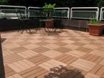 Terrastegels composiet /  patio tiles  WPC / HKC 30x30 cm