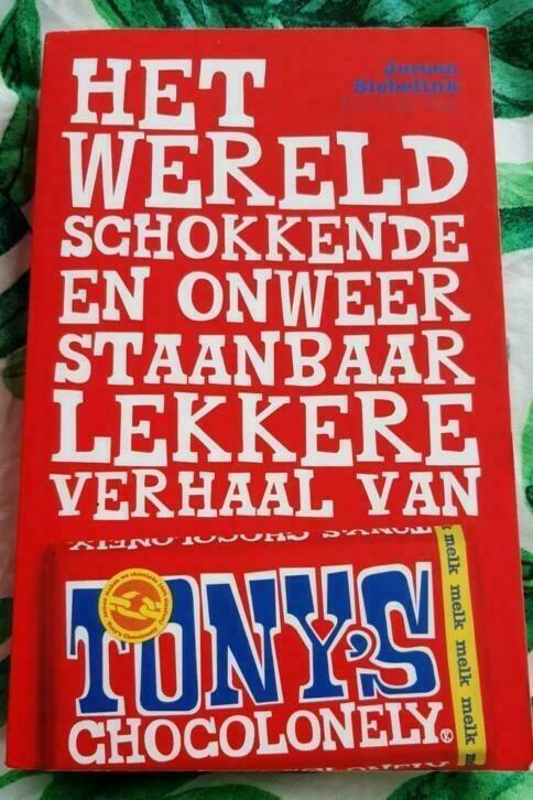 Het wereldschokkende & lekkere verhaal van Tony Chocolonely, Boeken, Overige Boeken, Gelezen, Ophalen of Verzenden