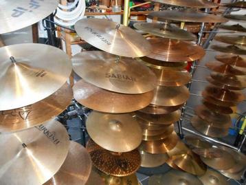  Elke Week Anders: Zildjian- Paiste- Sabian- Istanbul- enz. beschikbaar voor biedingen