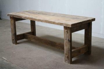 Lange houten tafel xxl Ferro 300 cm beschikbaar voor biedingen