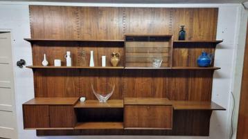 Vintage Poul Cadovius Cado modulair wandsysteem beschikbaar voor biedingen