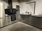 AM002 Een echte Inox keuken met werkhoogte van circa 100 cm, Ophalen, Overige kleuren, Hoekkeuken, Nieuw