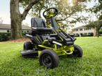 Uit voorraad leverbaar Ryobi ry48m76va elektrische zitmaaier, Ophalen, Nieuw, Ryobi, Minder dan 90 cm