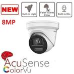 8MP ColorVu Hikvision IP PoE set/NVR+2x 8MP ColorVu camera, Audio, Tv en Foto, Nieuw, Buitencamera, Ophalen of Verzenden