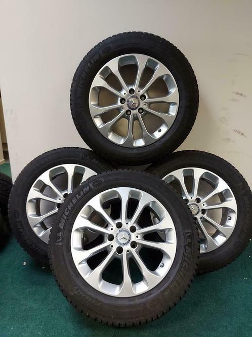 Set 1: Mercedes GLA banden en velgen 17 inch, Auto-onderdelen, Banden en Velgen, Banden en Velgen, Winterbanden, 17 inch, 215 mm