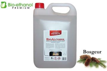 Premium - bio ethanol met Bosgeur  biobrandstof 5 l.
