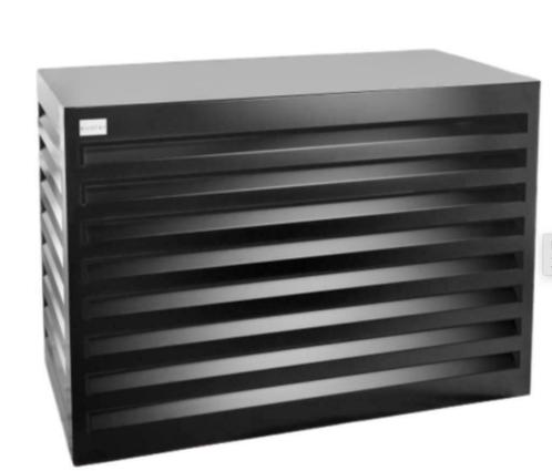 Aluminium Cover tbv buitendeel airco zwart, Witgoed en Apparatuur, Airco's, Nieuw, Staande ventilator, 60 tot 100 m³, 1 snelheid