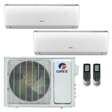 AIRCO / GREE DUOSPLIT 2.5Kw+3.5Kw + Wifi   ! GOEDKOOP  !  beschikbaar voor biedingen