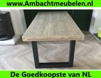 Industriele steigerhout eettafel Tafel Kantoortafels OP MAAT, Ophalen, Nieuw