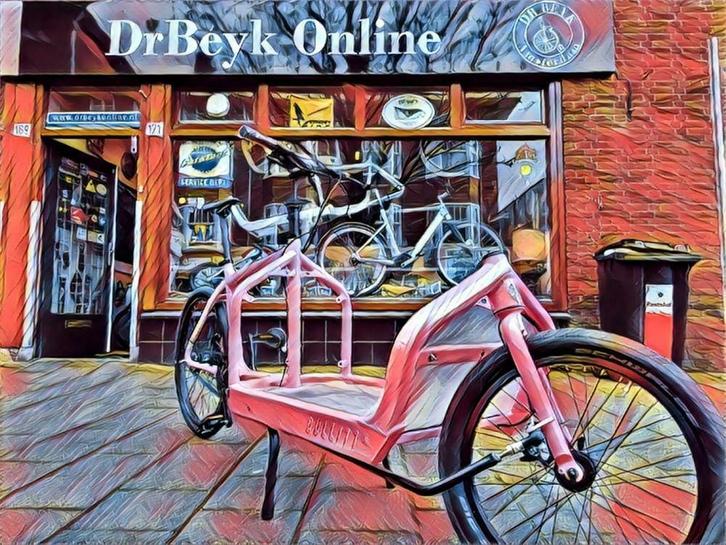 Bullitt, bakfietsen met passie | bij DrBeyk, Fietsen en Brommers, Fietsen | Bakfietsen, Nieuw, Elektrisch, Ophalen of Verzenden