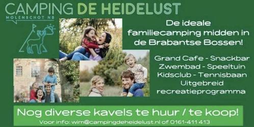 Diverse jaarplaatsen beschikbaar voor uw chalet/stacaravan!, Huizen en Kamers, Recreatiewoningen te koop, Noord-Brabant, Chalet