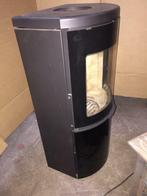 Hwam 3410 liftdeur houtkachel demomodel 4,5 kW, Zo goed als nieuw, Hout, Vrijstaand