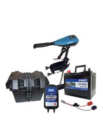 ETM-TEC fluistermotor set !Nu op voorraad bij CastMarine ! beschikbaar voor biedingen