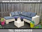 Steigerhout Hoekbank Loungebank Tuinbank TUINMEUBELEN Actie, Nieuw, Ophalen of Verzenden, Steigerhout