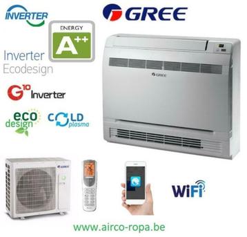 Gree Vloerconsole  2,5kw - 5kw A++  Wifi  R32  I feel  