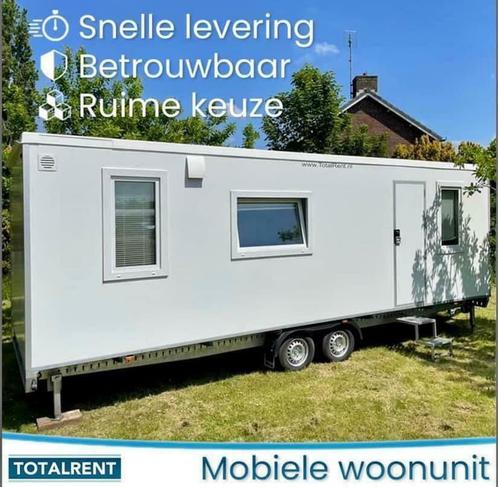 Te huur luxe mobiele Woonunit wooncontainer nood woning, Zakelijke goederen, Machines en Bouw | Keten en Containers, Ophalen of Verzenden
