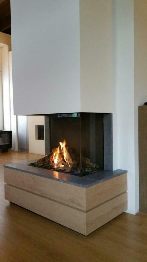 !!!! demo model DRU MAESTRO 80/3 eco wave 3 zijden zicht !!, Huis en Inrichting, Kachels, Zo goed als nieuw, Inbouw, Gas, Ophalen of Verzenden