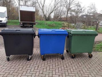 1100 liter container/ afvalcontainer 1100 liter beschikbaar voor biedingen