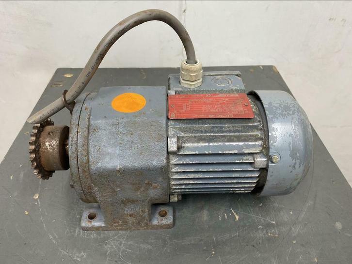ABI Electromotor, Type: R32 DT63L-4 Vertragingsmotor, 0.25kW, Doe-het-zelf en Verbouw, Motoren, Gebruikt, Elektromotor, Minder dan 1400 rpm