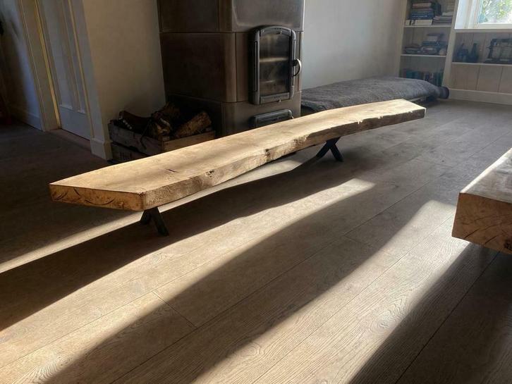 OUD EIKEN  * Uniek * TV MEUBEL, Huis en Inrichting, Kasten | Televisiemeubels, Nieuw, Eikenhout, Ophalen of Verzenden