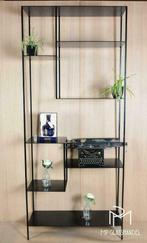 Stalen wandkast - zwart massief rek - GRATIS bezorging, Met plank(en), 200 cm of meer, Nieuw, Ophalen of Verzenden