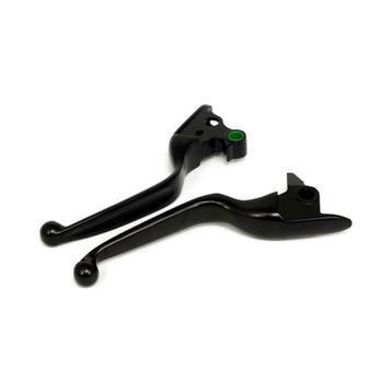 2015-18 HANDLEBAR LEVER KIT, WIDE BLADE Black.NEW