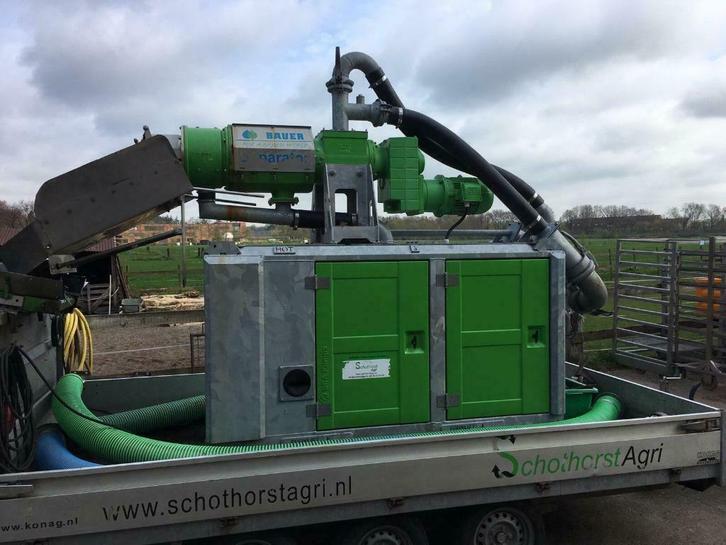 Gevraagd  aangeboden Bauer mestscheider verhuur mestscheider, Zakelijke goederen, Agrarisch | Werktuigen, Akkerbouw, Veehouderij