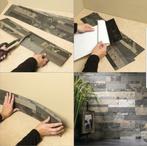 Zelfklevende natuursteen 3D wanden steenstrips Wandpanelen, Ophalen of Verzenden, Nieuw