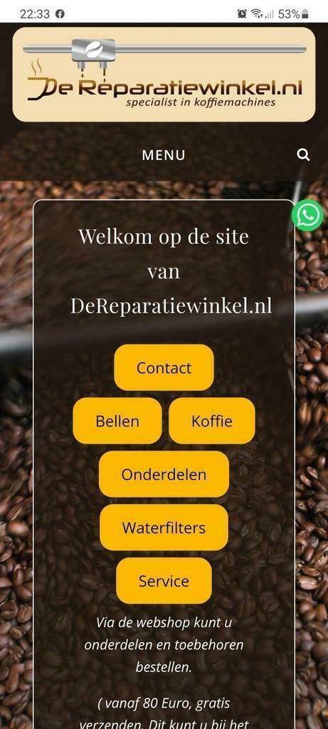 Onderdelen, reinigingsmiddel, reinigingstabletten, ontkalker, Witgoed en Apparatuur, Koffiezetapparaten, Gemalen koffie, Koffiebonen