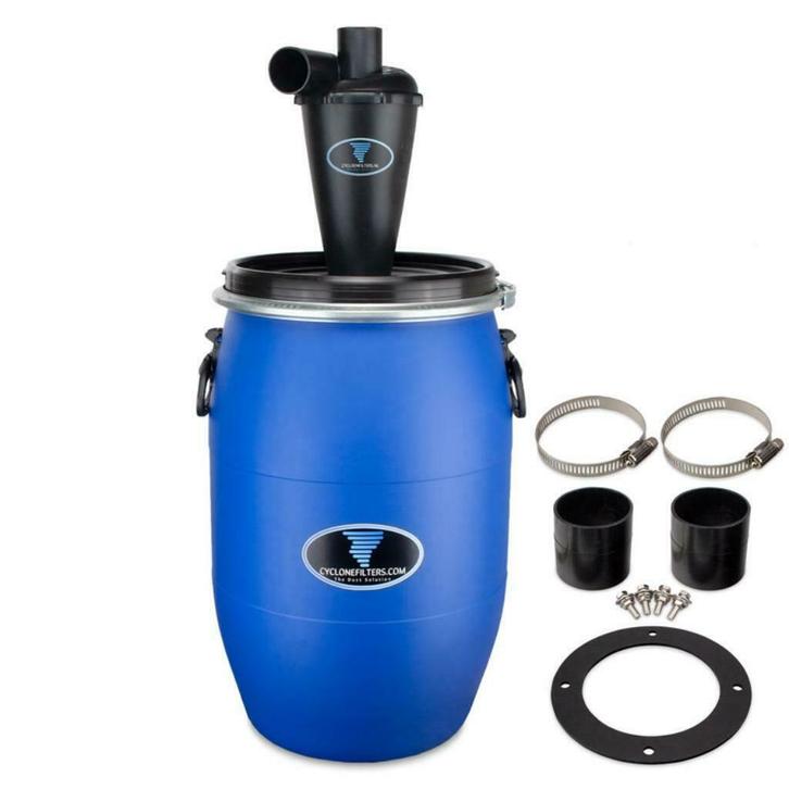 Filtercombinatie 3-60K met onderdrukventiel (cycloonfilter), Doe-het-zelf en Verbouw, Ventilatie en Afzuiging, Nieuw, Afzuiger