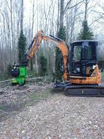 Stobbenfrezen/stronk verwijderen grondwerk minikraan dumper, Diensten en Vakmensen, Tuinmannen en Stratenmakers, Hekwerk of Schuttingen