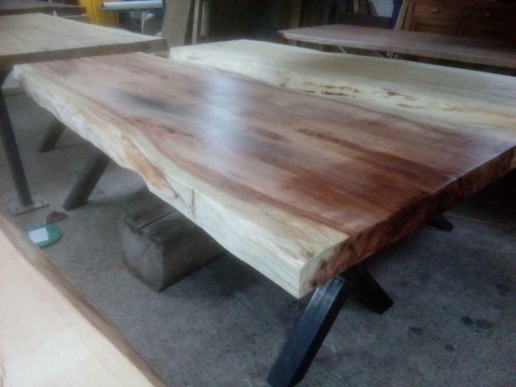 BOOMSTAMTAFELS; Houtentafel; BOOMTAFEL; Boomstamtafelbladen, Huis en Inrichting, Overige Huis en Inrichting, Nieuw, Ophalen