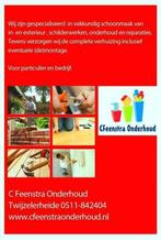 schoonmaak ,schilderen, behangen, laminaat,, Schoonmaken bedrijfsruimte