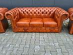 NIEUW Chesterfield 3+2+1 bankstel + GRATIS BEZORGING, Nieuw, Chesterfield, Leer, Ophalen of Verzenden