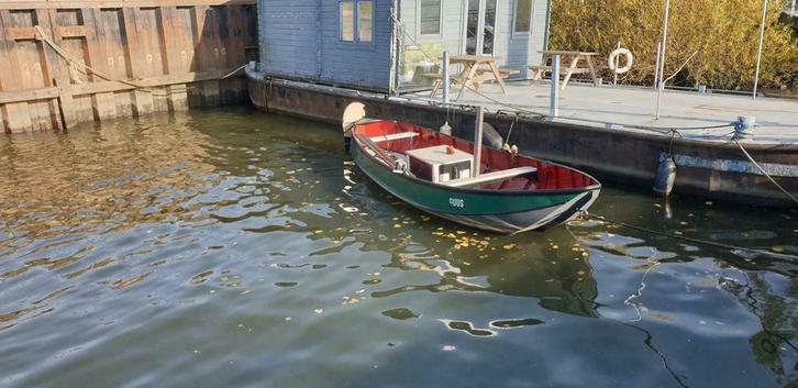 Zalmschouw 7.20m met inboord diesel, Watersport en Boten, Platbodems, Zo goed als nieuw, Ophalen of Verzenden