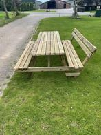 Picknicktafel met rugleuning