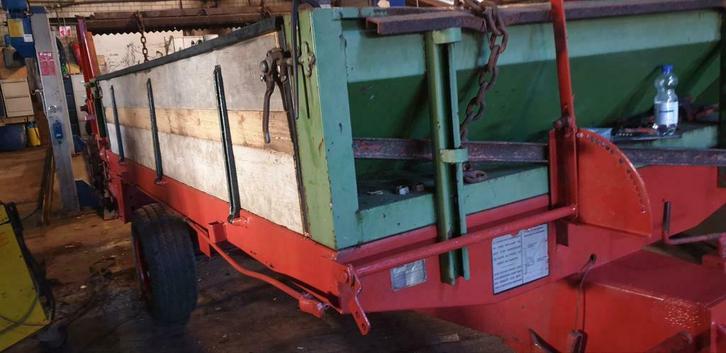 mestverspreider 3t.  vr.wagenassen, Zakelijke goederen, Agrarisch | Onderdelen | Banden, Velgen en Assen, Ophalen