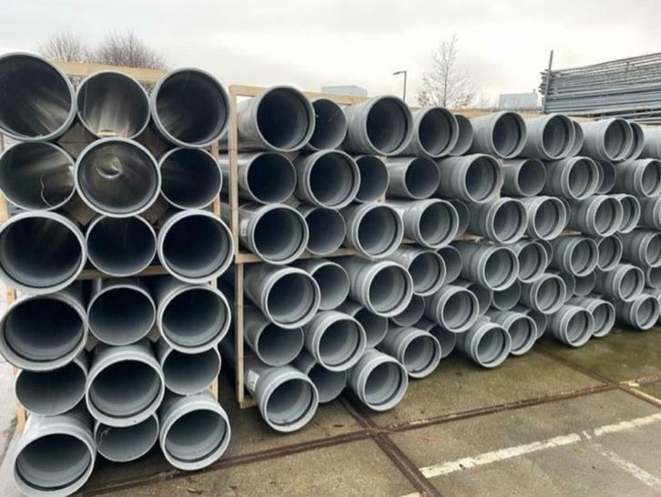 PVC bUIS, Doe-het-zelf en Verbouw, Buizen en Afvoer, Nieuw, Rechte buis, Pvc, 4 tot 6 meter, 80 mm of meer, Ophalen