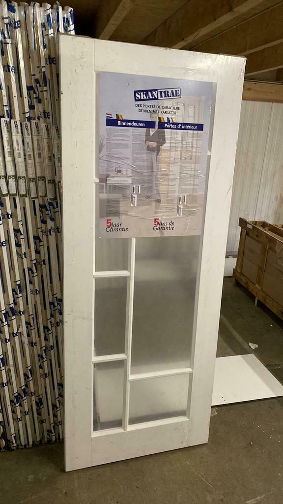 verschillende opdek paneeldeuren zonder glas 78x201.5 cm, Doe-het-zelf en Verbouw, Deuren en Horren, Nieuw, Binnendeur, 200 tot 215 cm