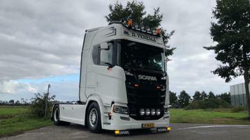 Rvs lampenbeugel Scania next generation R & S 