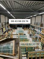 Partij Glazen paneel schuifwand, Doe-het-zelf en Verbouw, Kozijnen en Schuifpuien, Ophalen of Verzenden, Nieuw
