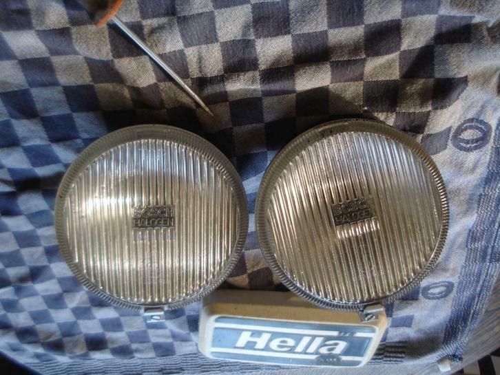 Oldtimer 2 Bosch breedte stralers diameter 140 mm., Auto-onderdelen, Verlichting, Gebruikt, Ophalen of Verzenden