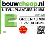 UITVULPLAATJES DIRECT VAN FABRIKANT BOUWCHEAP, Nieuw, 100 tot 250 mm, Ophalen, Schroeven